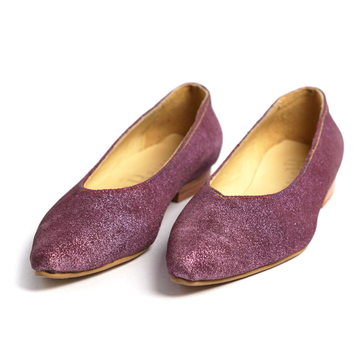 Ballerina morada arcoíris