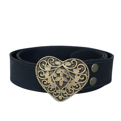 Cinturón corazón para mujer