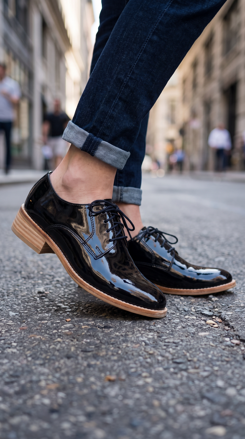 Zapato oxford mujer liso